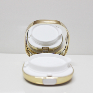 Vente en gros, étui Cc à coussin d'air doré, contenant vide pour crème solaire, boîte à poudre, pot de crème <span class=keywords><strong>BB</strong></span> en stock, compact, blush, recyclable - Product Image 4