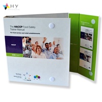 Carpeta de Archivo Plegable de Papel Personalizada de Alta Calidad, con 2/3/4 Anillos, Papel Artístico Recubierto de 1200gsm