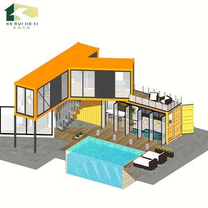 मॉड्यूलर होटल की इमारत prefab कंटेनर होटल के कमरे - Product Image 3