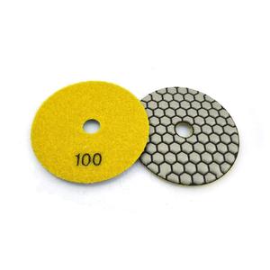 Almohadilla <span class=keywords><strong>de</strong></span> pulido seco <span class=keywords><strong>de</strong></span> diamante <span class=keywords><strong>de</strong></span> resina, 7 escalones, 100mm, para granito, mármol - Product Image 1