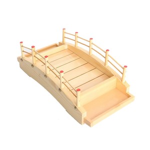 Puente de <span class=keywords><strong>Sushi</strong></span> de Madera, Contenedor de Comida Japonesa, Plato de <span class=keywords><strong>Sushi</strong></span> de Bambú Reutilizable - Product Image 2