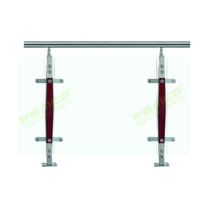 ISO סטנדרטי פלדה ומעקה זכוכית מרפסת זכוכית משמר רכבת - Product Image 5