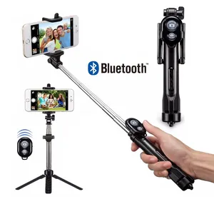 Supporto Selfie di qualità monopiede con telecomando treppiede per fotocamera e Smartphone