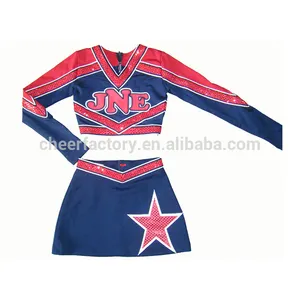 Cheerleading Uniforms Costumes Cheerleader Fancy Dress Costume Womens High School Cheer Cheap Children Cheerleading Uniforms