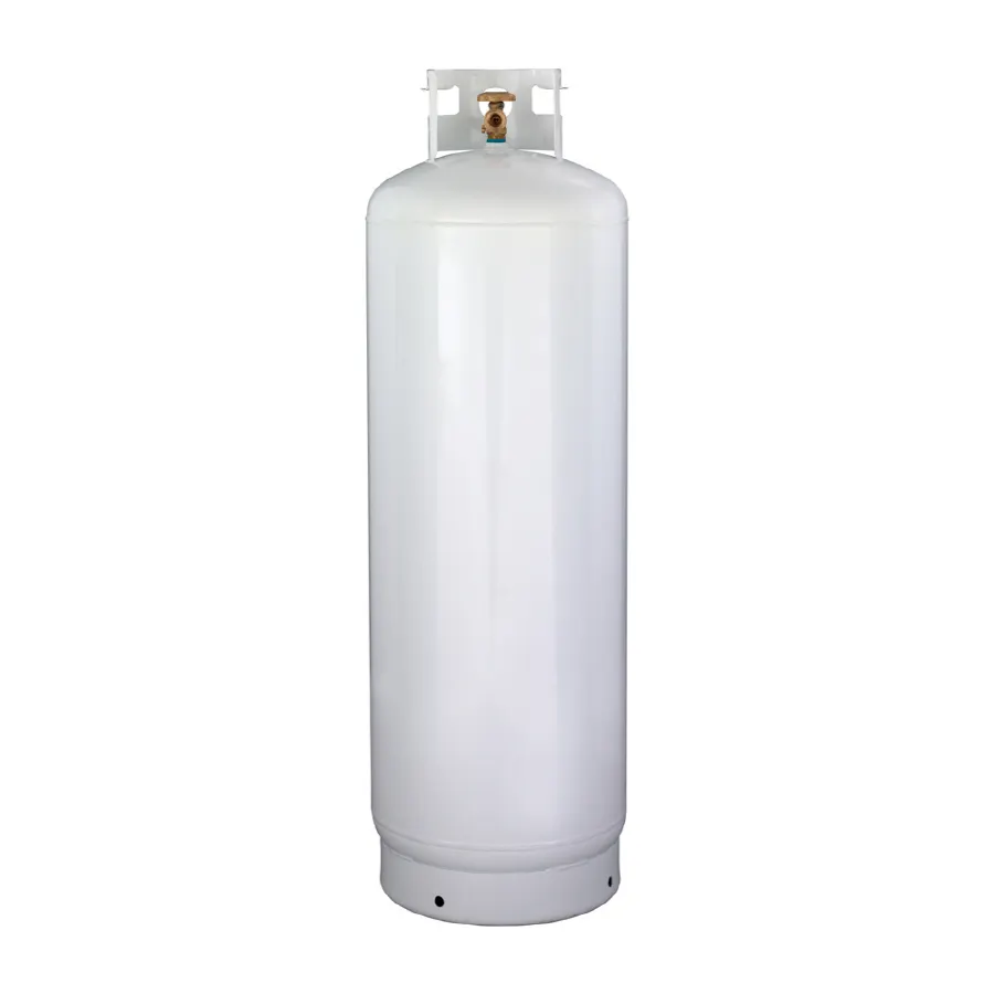 DOT standard 100lb lpg cylinder with POL valve 45kg commercial propane tank for sale 24 gallon lpg gas bottle price