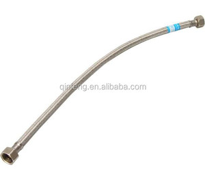 Doppia testa in acciaio inox tubo flessibile intrecciato, s. S lavello tubo flessibile, acciaio inossidabile intrecciato, cina continentale, iso9001 approvati - Product Image 1