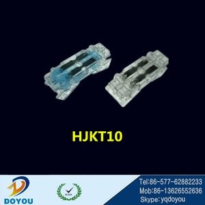 Conector de junta de cable de bloqueo de teléfono HJKT10 101E, conector en línea Chapado en estaño o de latón, diámetro 0,4-0,7mm, a petición - Product Image 4