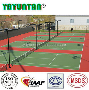 Superficies Deportivas Sintéticas para Exteriores de Estadios en China, para Canchas de Baloncesto, Voleibol y <span class=keywords><strong>Tenis</strong></span> - Product Image 3