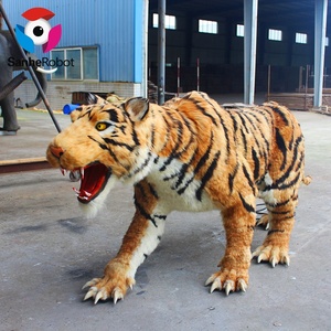 <span class=keywords><strong>Tigre</strong></span> Animatronica Artificiale a Grandezza Naturale per Parchi Giochi all'Aperto - Product Image 1