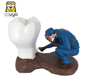 Dental Clinic Decorazioni Dentale Resina Artigianato Scultura Ornamenti