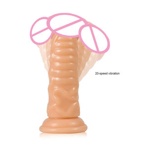 Фаллоимитатор реалистичный Вибрационный качающийся жидкий ПВХ нагреватель с сильной присоской секс-товары для взрослых секс-игрушки для женщин - Product Image 4