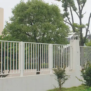 Moderne Stahl zaun Design Philippinen verwendet Garten zaun Eisenzaun für Hinterhof