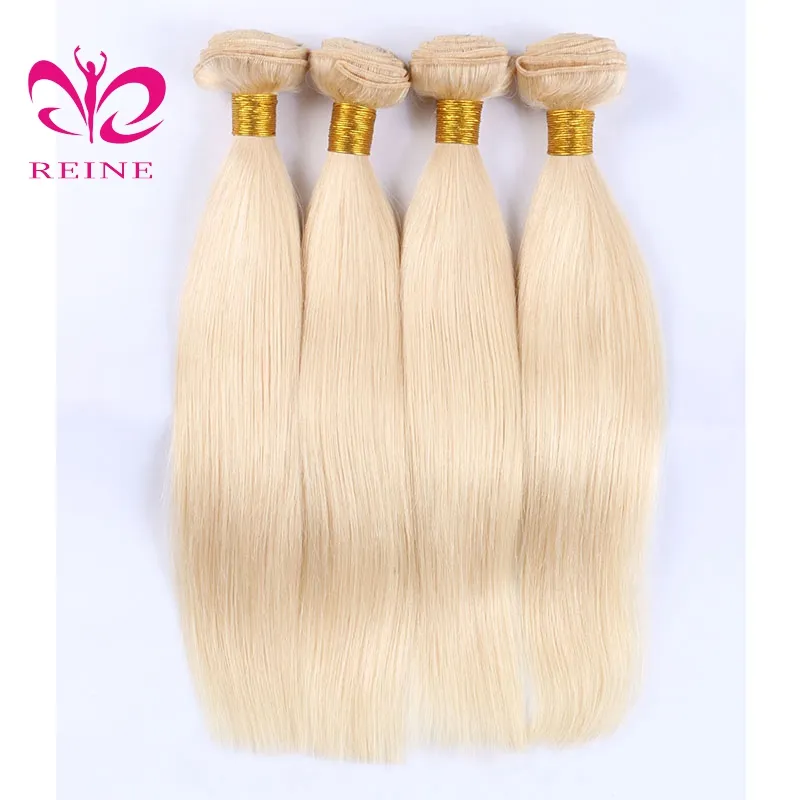 Bán Buôn 613 Blonde Tóc Thẳng Weave 100% Trinh Brazil Tóc Con Người