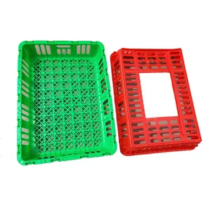 New Design Mesh Locking Plastic Crate for Chicken