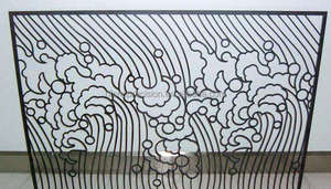 Découpe au Laser en acier inoxydable service grille décorative fenêtre porte en métal feuille coupee - Product Image 3
