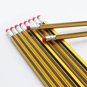 ราคาโรงงานHEXpresharpenดินสอhb 10ชิ้นไม้<span class=keywords><strong>2hb</strong></span>ดินสอที่มีสีแดงยางลบ - Product Image 2