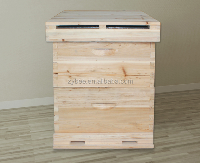 Langstroth New Hot Sale Beehive Box with Wooden Hive Made of China Fir for Custom Beehives Zhuoyu