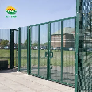 Professional Factory Supply Single Wire Mesh Fence Gate Door / Double Wire Mesh Fence Gate Door / 358 fence