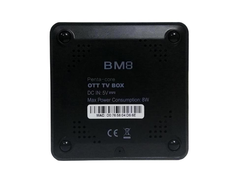 2017 date Android 6.0 Tv Box Bm8 S905x Tv Box 2 gb 32 gb 2.4 ghz 5 ghz Double Wifi Bt4.0 Kodi 17.0 ott tv box utilisateur manuel