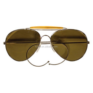 Lunettes de soleil style <span class=keywords><strong>Air</strong></span> <span class=keywords><strong>Force</strong></span> avec branches à crochet, personnalisées, Gafas, lunettes de soleil de créateur d'été, verres miroir, branches en métal avec crochet - Product Image 5