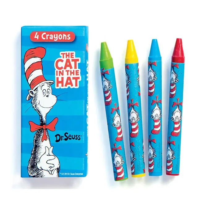 Non-toxic Wax Crayon, Crayon for School, Crayon 4 Pack