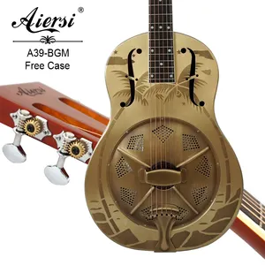 cloche acoustique Suppliers-Aiersi — guitare acoustique de bonne qualité, vente en gros