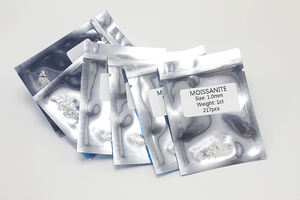 0.8-2.9mm in mischia Super bianco d colore Vvs sintetico creato pietre sciolte rotonde Moissanite - Product Image 3