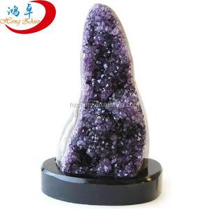 Dev ametist kristali geodes, doğal kuvars kristal <span class=keywords><strong>topaz</strong></span> jeot - Product Image 1