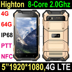 Cheapest Android 7.0 octa-core 13 Mpxls Cámara 4 GB Ram 64 GB ROM NFC 4G LTE 5 Pulgadas Terminal Resistente IP68 Teléfono Móvil - Product Image 1