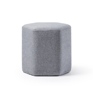 Nouveau <span class=keywords><strong>design</strong></span> vente Chaude Durable Doux tissu bois <span class=keywords><strong>tabouret</strong></span> <span class=keywords><strong>pouf</strong></span> dans le salon - Product Image 2