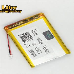 Plug 1.0-<span class=keywords><strong>2</strong></span> P 3.7 V 515573 mah 3000 lithium polymer lipo rechargeable battery li ion Solar lithium battery with PCM - Product Image 3