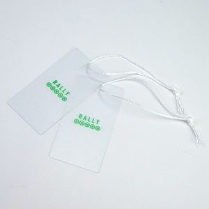 Eco- vriendelijke pp/huisdier/afgedrukt duidelijk pvc plastic kledingstuk/kleding hang tag, labels en tags, plastic klep zakken - Product Image 4