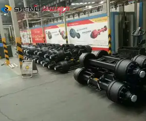 Pabrik Cina Tipe Jerman 12T 14T 16T Gandar untuk Truk Semi Trailer