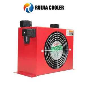 Mini Heat Exchanger Industrial Fan Coolers Tube Fin Oil Cooler AH0607