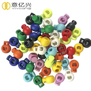 Plastic Cord Lock Eco-Friendly Cord Lock Plastic Cord Ball Stopper For Clothing Bags