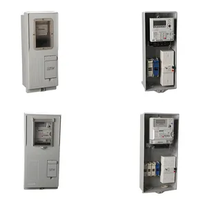 To supply africa type benin,togo,mali,Cameroon,single phase and Three phase prepaid energy meter box coffret