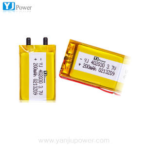 Al por mayor <span class=keywords><strong>3</strong></span>,7 V 402030 200 mAh batería lipo - Product Image 6