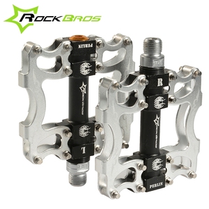 ROCKBROS venta al por mayor <span class=keywords><strong>de</strong></span> aleación <span class=keywords><strong>de</strong></span> aluminio ultraligero doble rodamiento sellado <span class=keywords><strong>de</strong></span> Ciclismo <span class=keywords><strong>MTB</strong></span> DH <span class=keywords><strong>de</strong></span> bicicleta <span class=keywords><strong>plataforma</strong></span> Pedal - Product Image 4