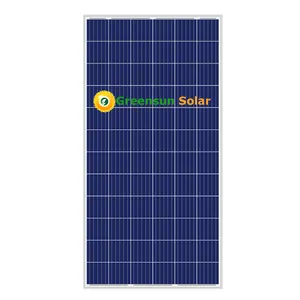 Greensun 330 W 340W 350W太阳能电池板Poly 330 Watt 330Wp 330 W家用太阳能电池板