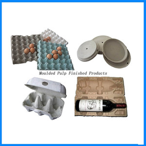 Fuchang déchets papier déchets agricoles riz <span class=keywords><strong>paille</strong></span> matériel <span class=keywords><strong>plateau</strong></span> d'oeufs formant des machines oeuf boîte de carton faisant la machine - Product Image 6