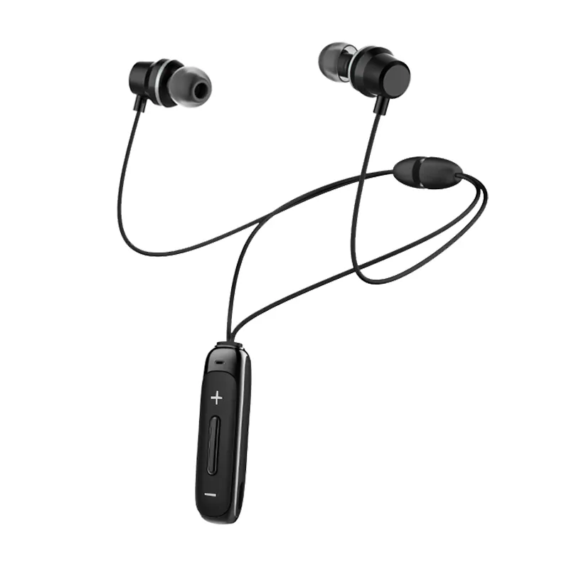 Bluetooth אוזניות אלחוטיות אוזן אוזניות 4.1 מגנטי Sweatproof סטריאו Bluetooth אוזניות עבור ספורט עם מיקרופון