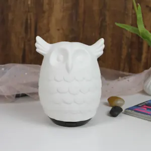 Mini Keramik Eule Parfüm Aroma Diffusor ätherisches Öl Luftbe feuchter Diffusor