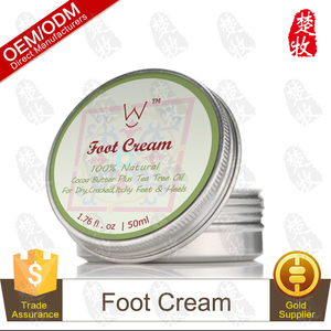 Beurre de cacao et L'huile D'arbre À Thé Soins Des Pieds Crème à Guérir, réparation, adoucir Sec, La Peau calleuse sur Pieds, talons Podiatre Approuvé 50g - Product Image 1