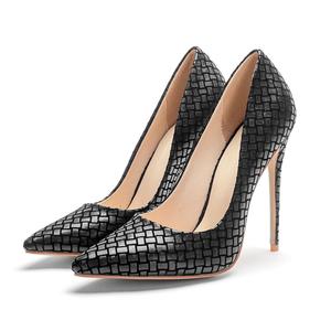 Speciale Signore di Disegno <span class=keywords><strong>Calzature</strong></span> Piazze Superiore A Spillo Punta A Punta Pompe OEM Scarpe di Gomma Slip On Scarpe Tacchi Alti - Product Image 6