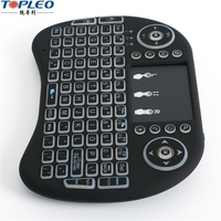 2.4G Wireless Usb Mini I8 Keyboard Touchpad Mini Pc dengan Backlit