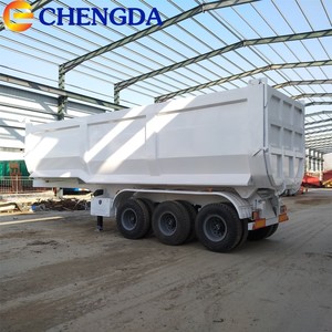 Camión Volquete de 30 40 Metros Cúbicos, 50-100 Toneladas, 3 Ejes, 4 Ejes, Semirremolque, Camión Volquete en Venta - Product Image 5