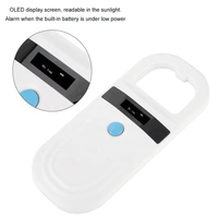 Escáner rfid portátil para mascotas, lector de tarjetas de identificación, lector de tarjetas rfid para animales