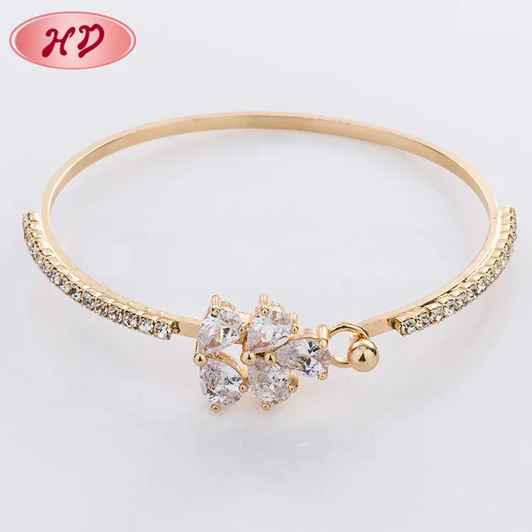 2017 natuurlijke zirkoon rose gouden armband 18 k