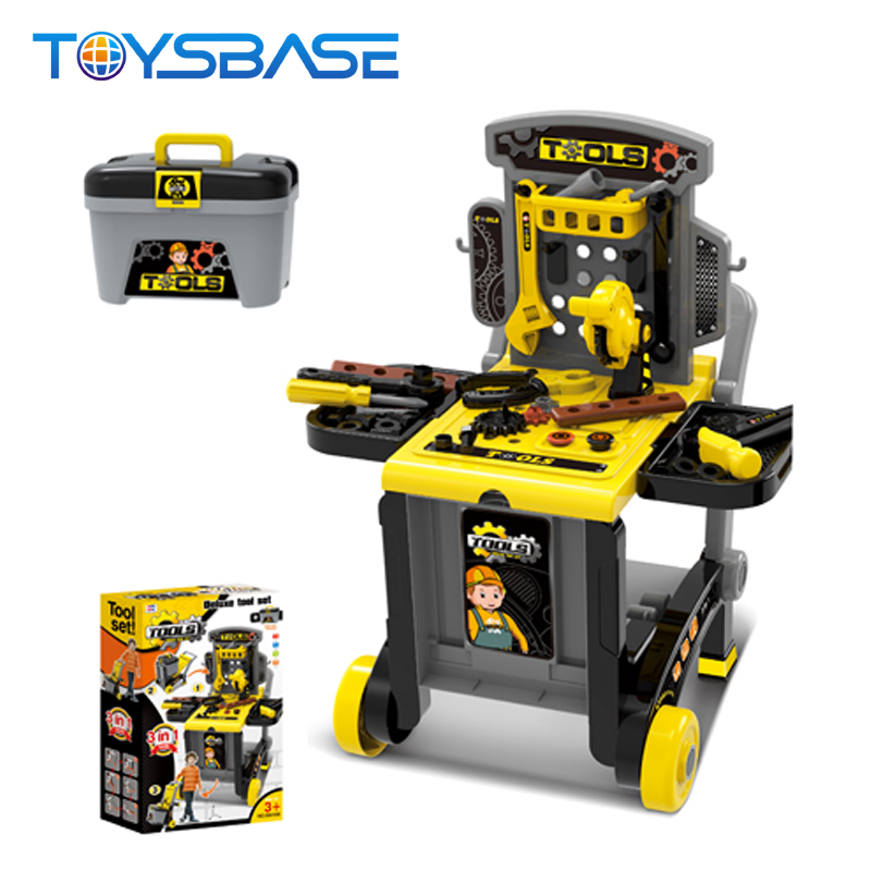 Brinquedos Direto da China Juguetes 2018 Popular Products Pretended Play Toy Kids Trolley Tool Box
