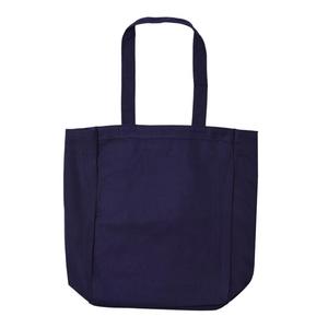 Promotion sac fourre-tout en <span class=keywords><strong>toile</strong></span> de coton de couleur personnalisée, sac de Shopping de grande taille avec votre Logo - Product Image 3
